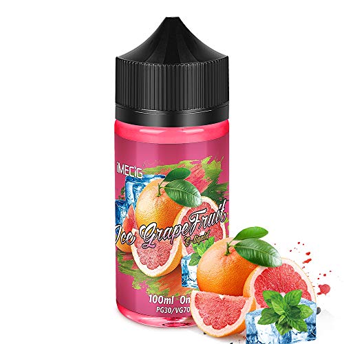 liquido para vaper sabor ice grape